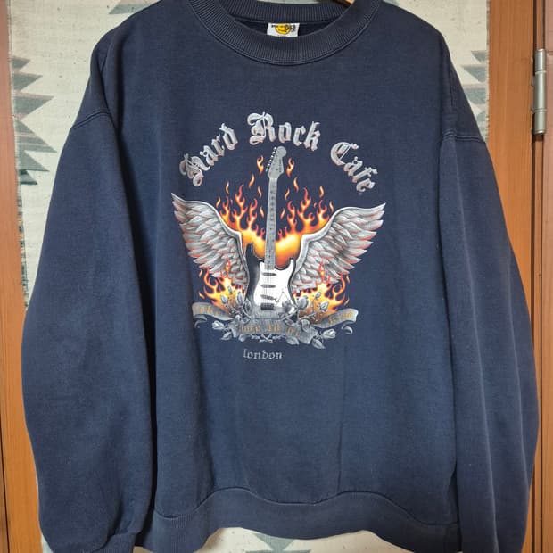 [Hard Rock Cafe] 하드락카페 런던 그래픽 맨투맨