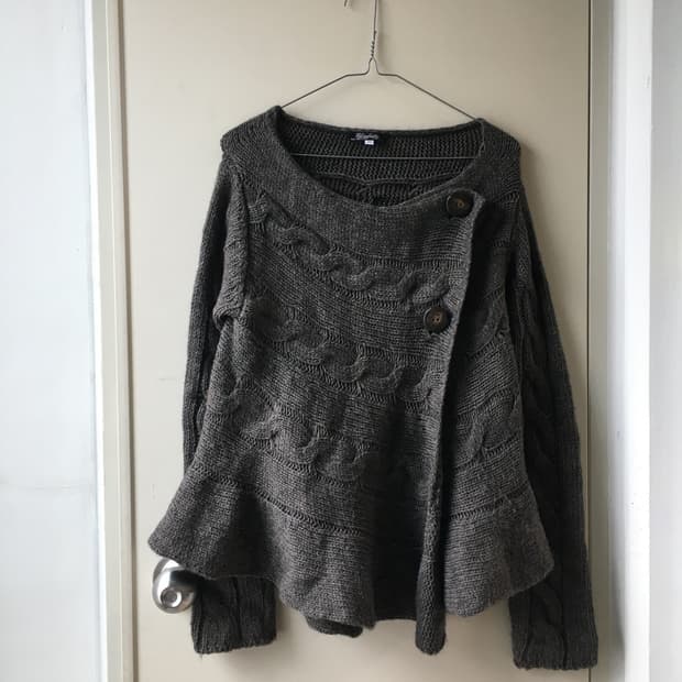 빈티지 니트 가디건