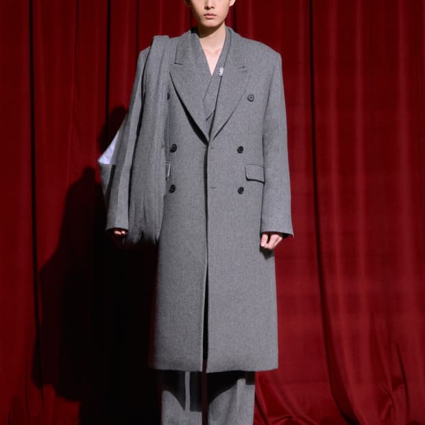 M stu 에스티유 24 윈터 더블 코트 그레이 미개봉 새제품 판매