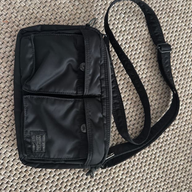 PORTER TANKER SHOULDER BAG (S) 블랙