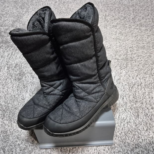 노스페이스 여성 다운 패딩 부츠 240