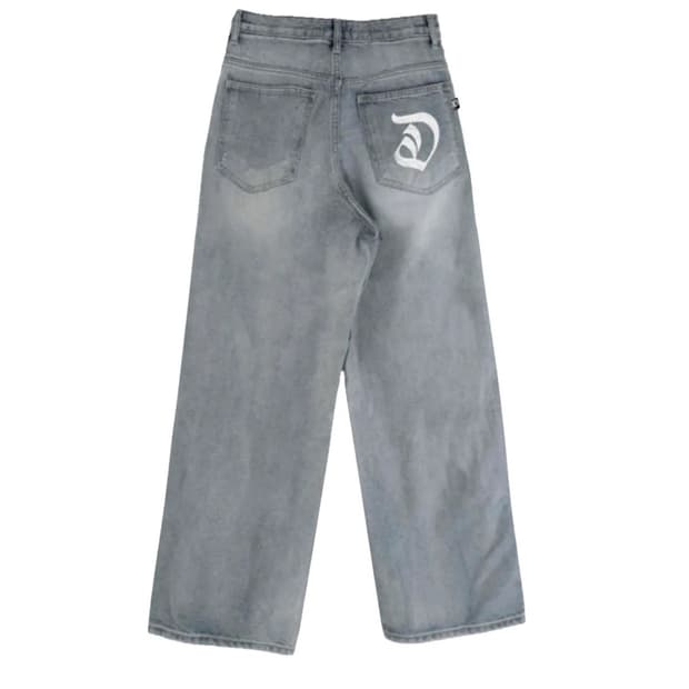 오도어 토니 와이드 데님팬츠