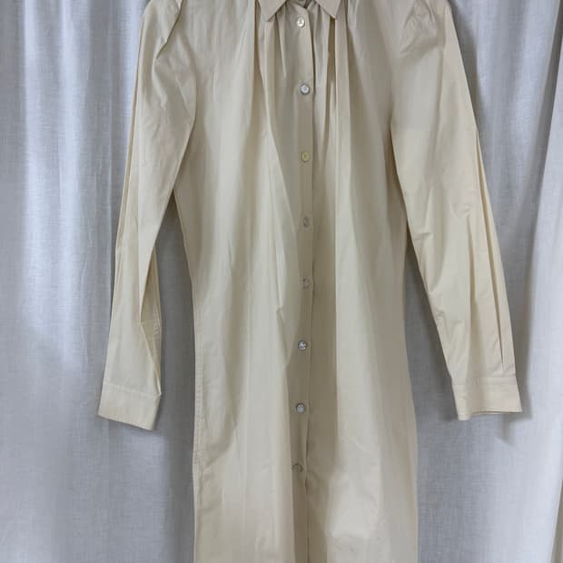 [34] 아크네 스튜디오 Adeline 롱 포플린 셔츠