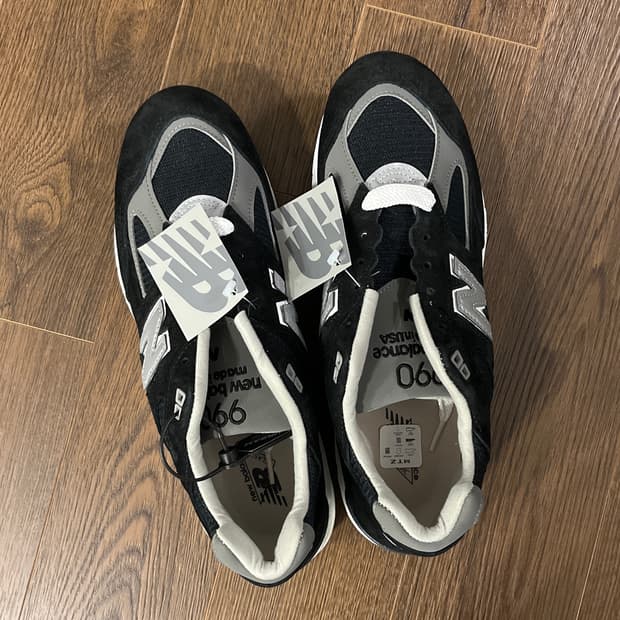 뉴발란스 990v2 블랙 275 새상품