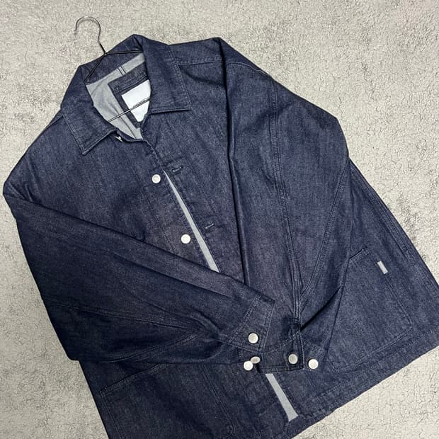 에스피오나지 50s 아메리칸 데님 커버올 다크인디고 L사이즈
