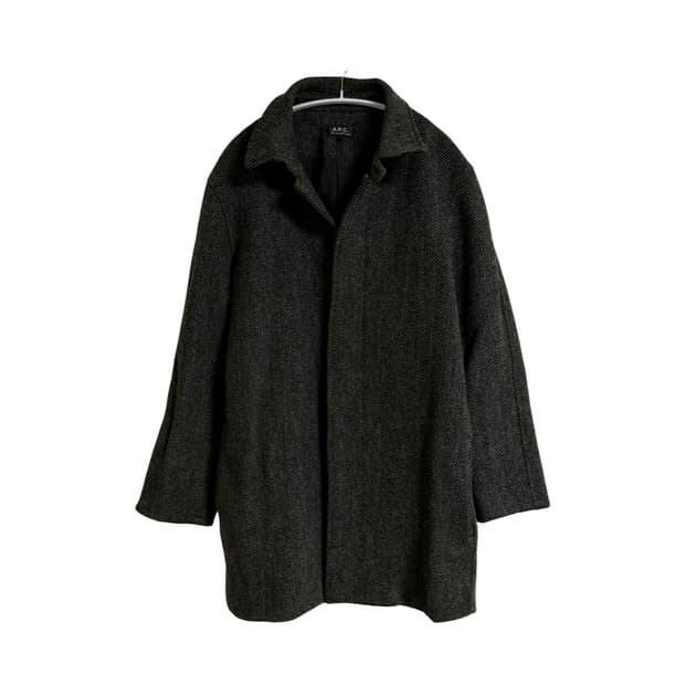 아페쎄 APC 울 헤링본 코트