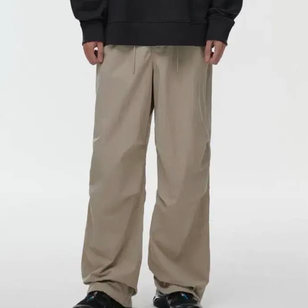 [새상품] 나일론 파라슈트 팬츠 베이지 28