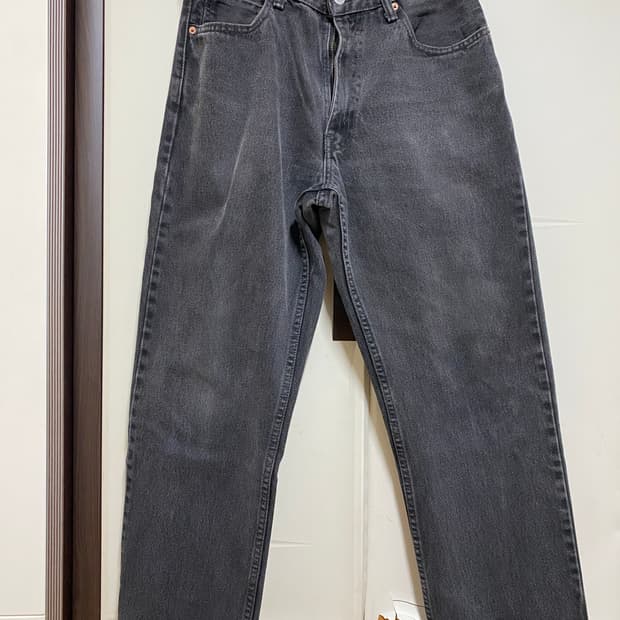 리바이스 550 블랙진 34x30