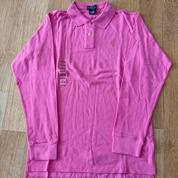 폴로 랄프로렌 보이즈 긴팔 카라티 L(16-18)