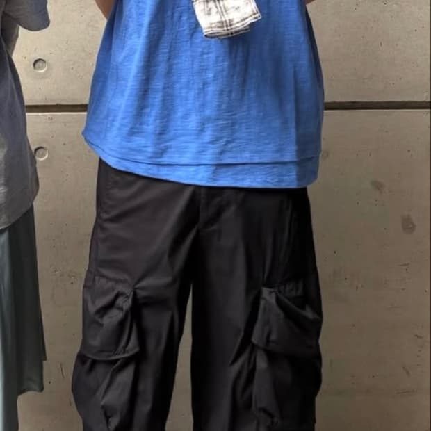 999휴머니티 레이어드 하프 티