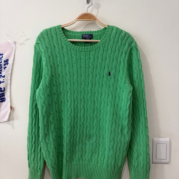 116. 폴로 꽈배기 니트