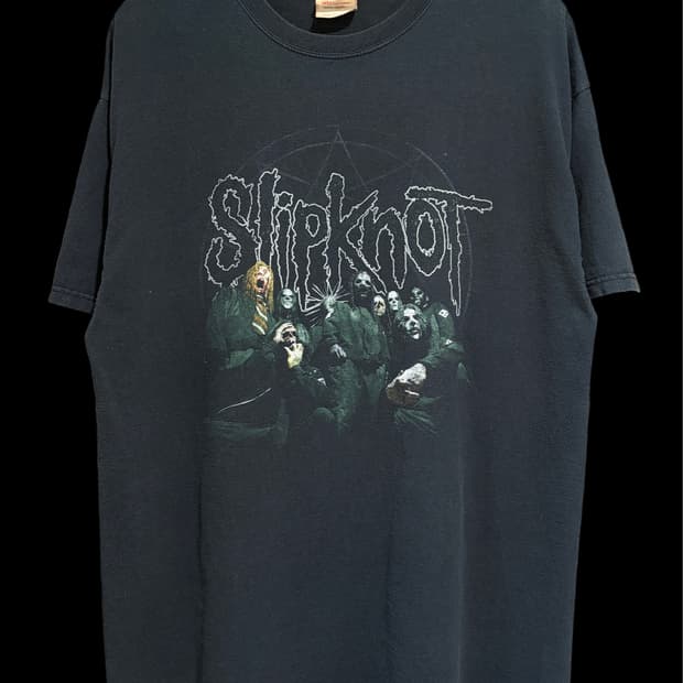 빈티지 00s Slipknot 슬립낫 밴드 티셔츠
