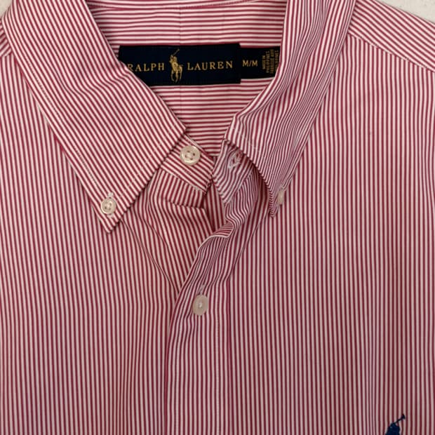 폴로 랄프로렌 스트라이프셔츠 클래식핏 M(105정도 거의새상품)
