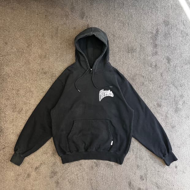 디스이즈네버댓 후드티 블랙 L