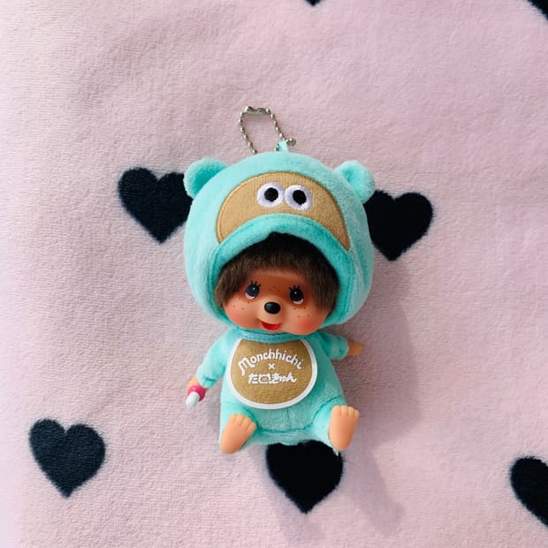 🐼고전 타누쿤 몬치치 키체인