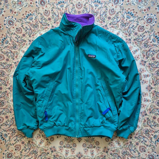 80s 파타고니아 쉘드 신칠라 봄버 자켓