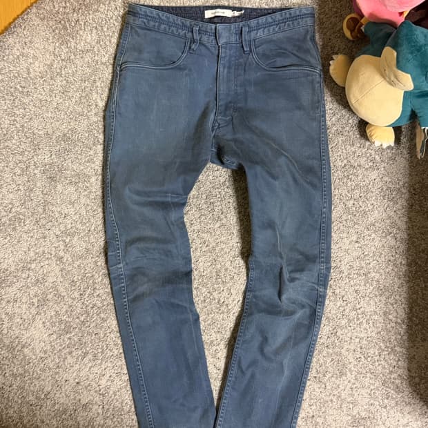 논네이티브 스냅버튼 데님