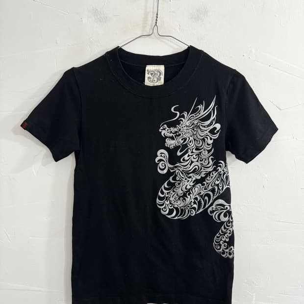 dragon printing tee