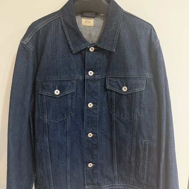 [XL] 제이크루 데님 자켓 청자켓