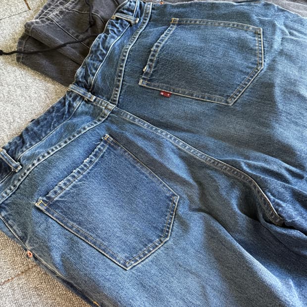 니들스 hd핏 12oz 데님 M