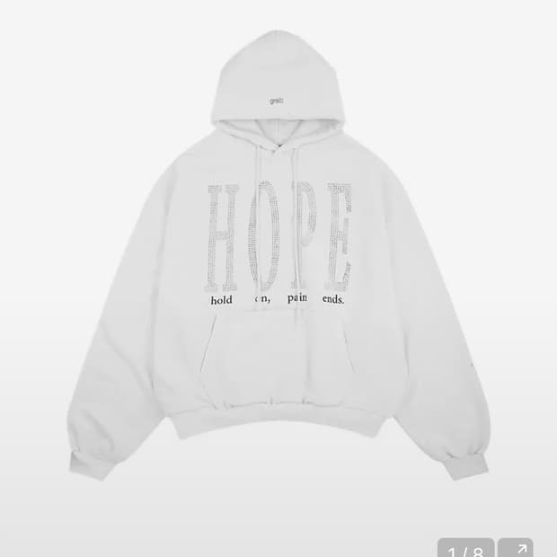 GRAILZ PAIN ENDS HOODIE [WHITE]