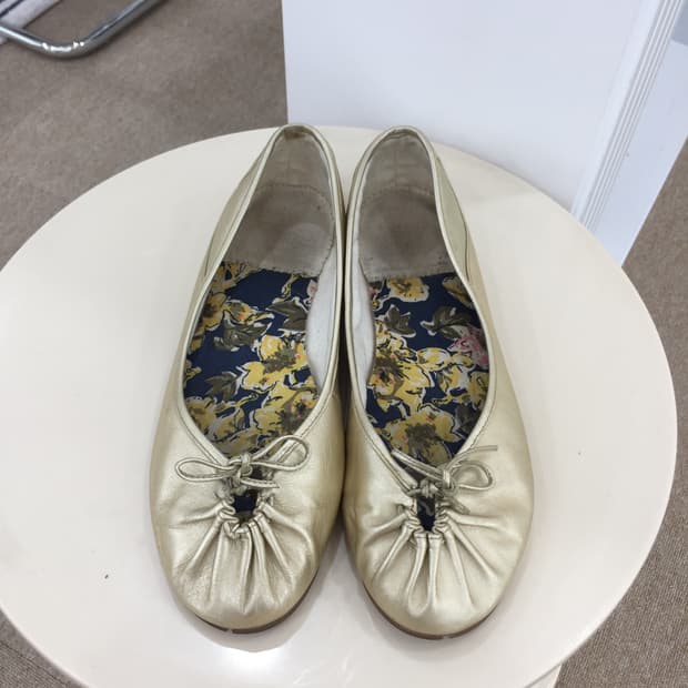 DIESEL 디젤 플라워 플랫슈즈