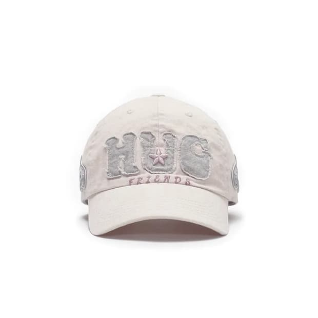 허그유어스킨 허그 프렌즈 캡 핑크