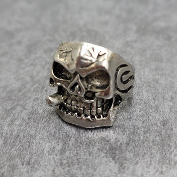 빈티지 스컬 해골반지