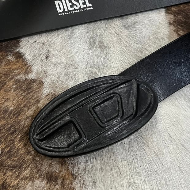 DIESEL B-1DR LEATHER BELT