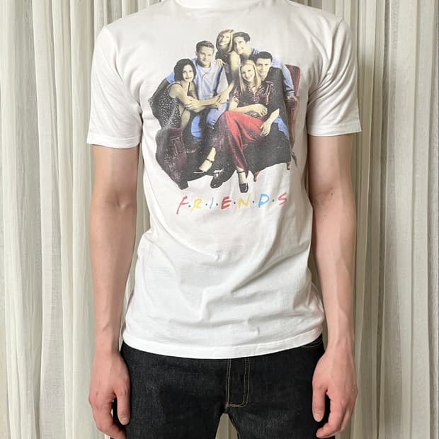 미드 프렌즈 머천다이즈 티셔츠 friends 굿즈 빈티지