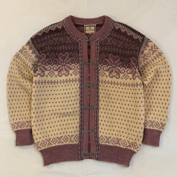 데일 오브 노르웨이 노르딕 울 버클 가디건