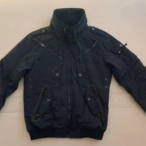 TEAM-ONE 방수/방한 라이더자켓 블랙 L