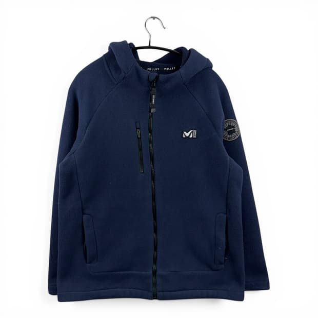 (150) 밀레 키즈/우먼스 플리스 후드집업 네이비