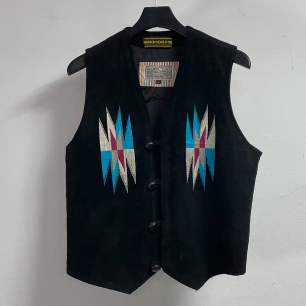 Native american 오르테가 리얼레더 베스트 (on.586)