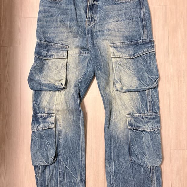 스모크라이즈 카고 데님 판매