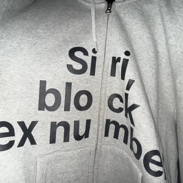 오도어 시리 후드집업 