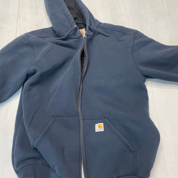 칼하트 써멀 후드집업 네이비