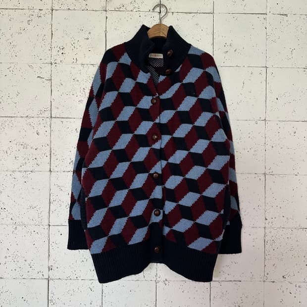 우먼L 토리버치 울 가디건