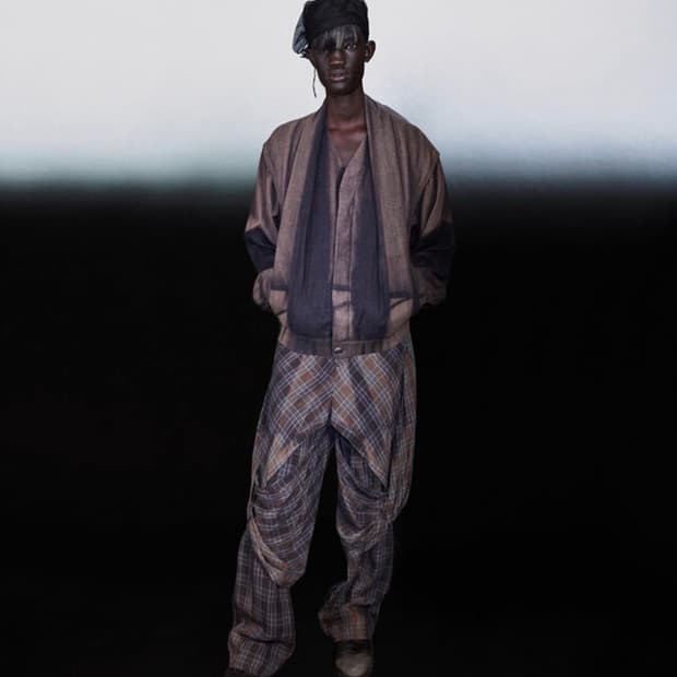 지용킴 22aw 드레이핑 팬츠 S
