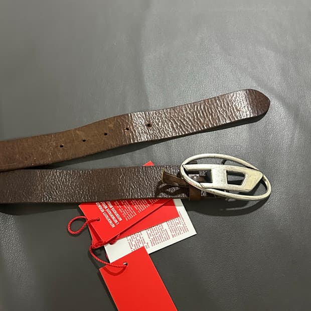 디젤 벨트 브라운 90cm 