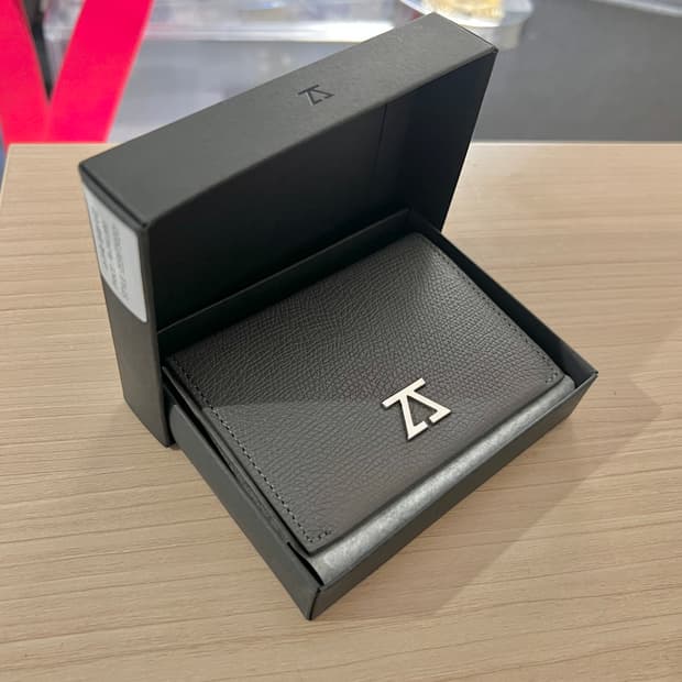 송지오 카드지갑 (새제품) 소가죽 명함지갑