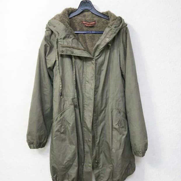 꼼뜨와 데 꼬또니에 롱 야상 자켓