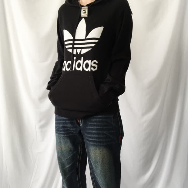 Adidas hood knit
