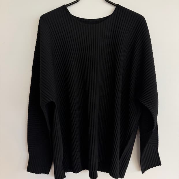 옴므플리세 롱슬리브 2사이즈