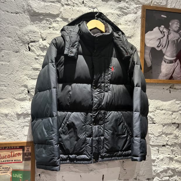 폴로 래드포니 빈티지 후드패딩