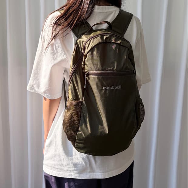 몽벨 포켓터블 라이트 팩 가방 15L