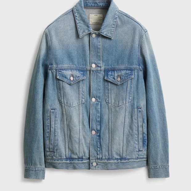 [3] 포터리 데님 트러커 데님 자켓 라이트블루 3사이즈 L사이즈