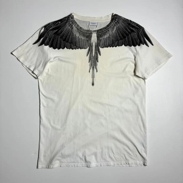 마르셀로 볼론 시그니처 윙 프린트 반팔 티셔츠 R3197