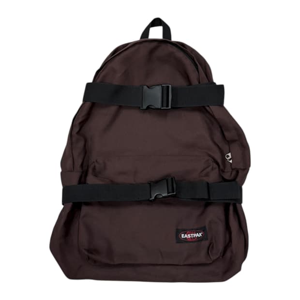 이스트팩 빈티지 스케이트 보드 빅 오버사이즈 백팩 가방 버건디브라운