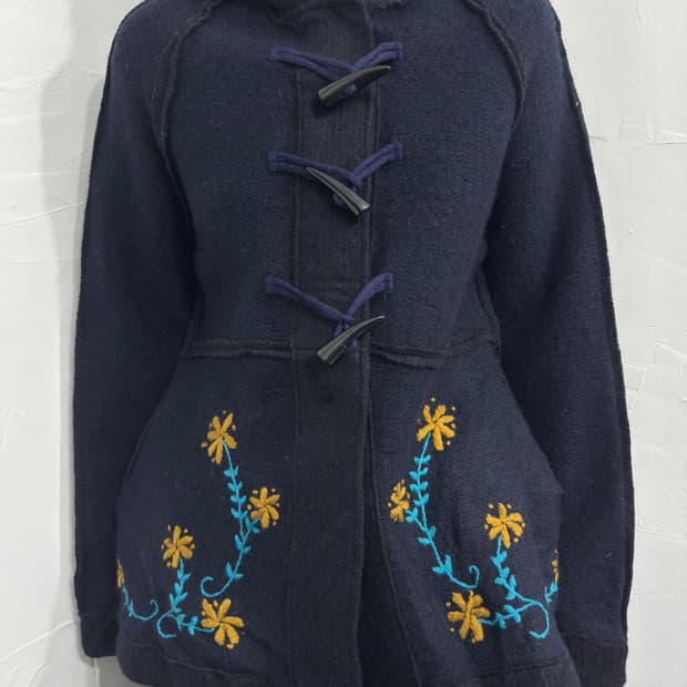 berge co ltd duffle wool jacket